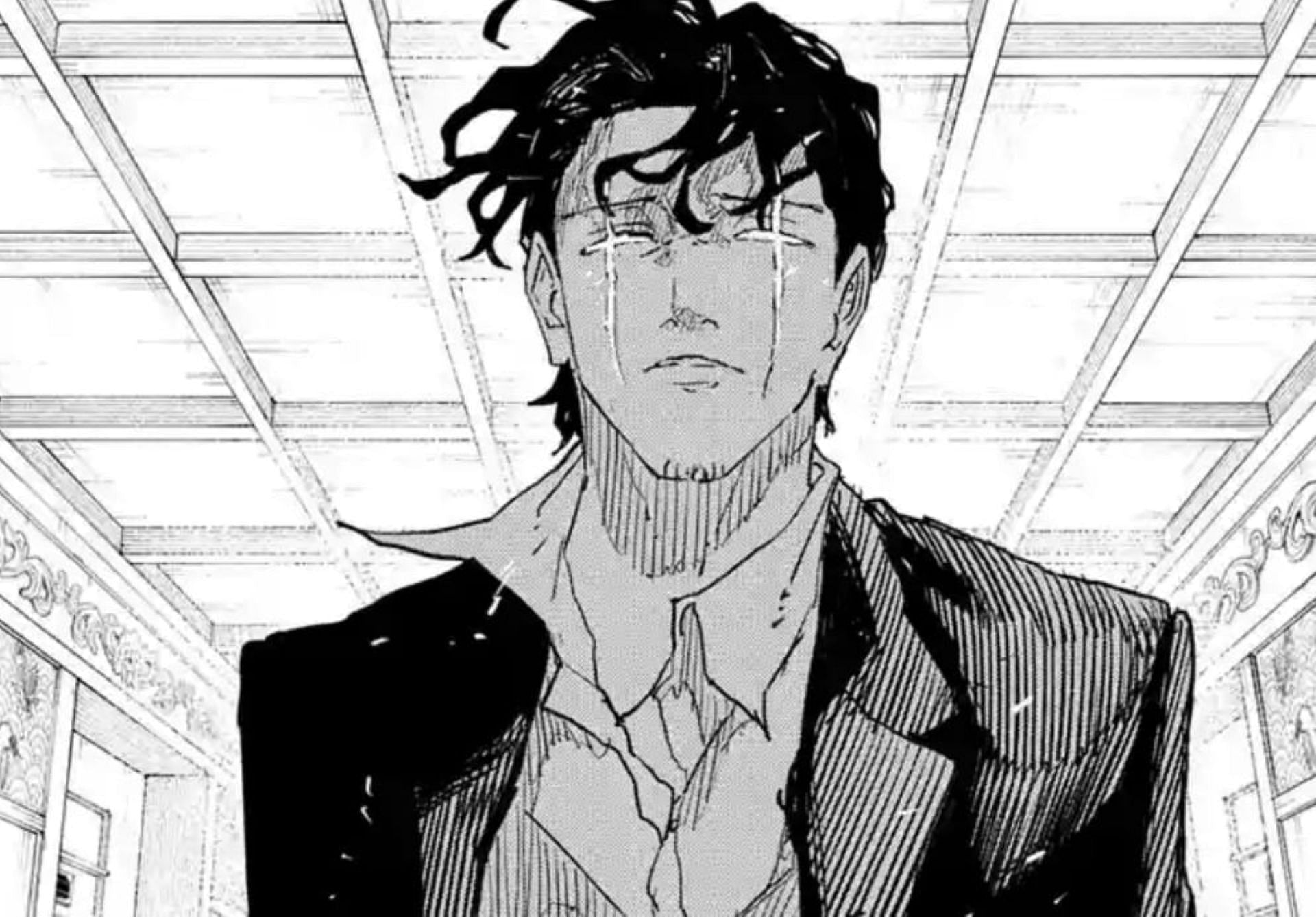 Samura, as seen in the chapter (Image via Shueisha)